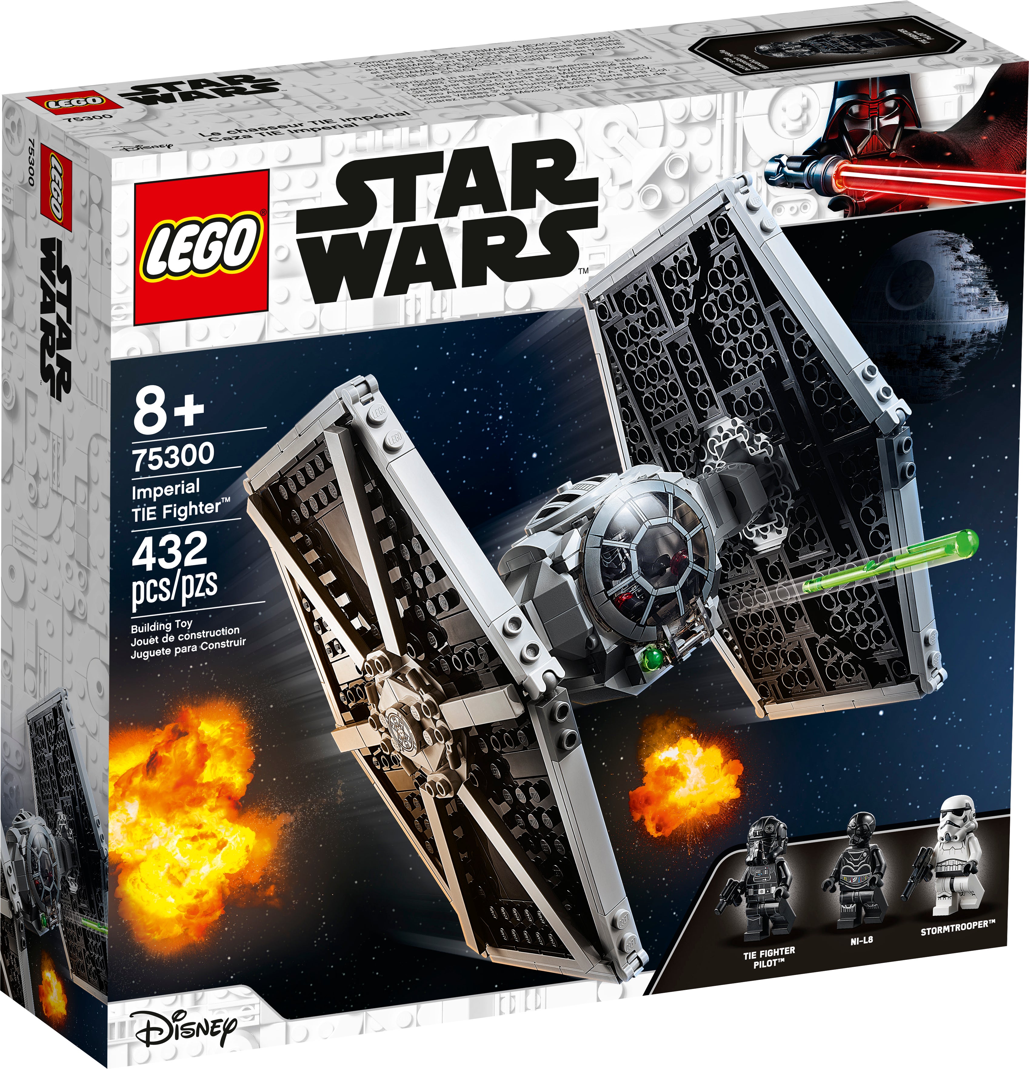 Lego Star Wars 75300 Minifigur Tie Fighter Pilot sw1138 Neuware New